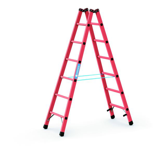 Zarges Efa B Wienerstege glasfiber 2 x 6 steg