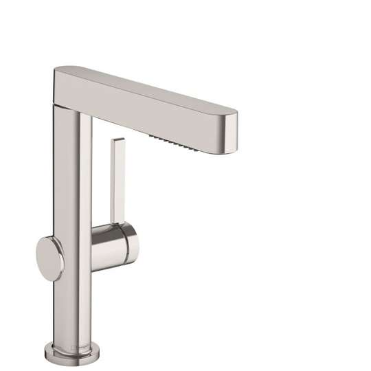 Hansgrohe Finoris 230 Tvättställsblandare push-open ventil Krom