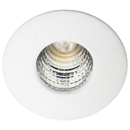 SG Armaturen Nano Downlight 1 W, smalstrålande, vit 2700 K