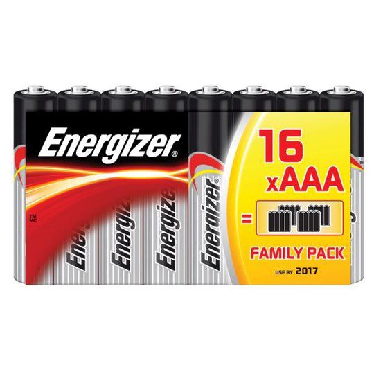 Energizer Alkaline Power Alkaliskt batteri 1,5 V, 16-pack AAA