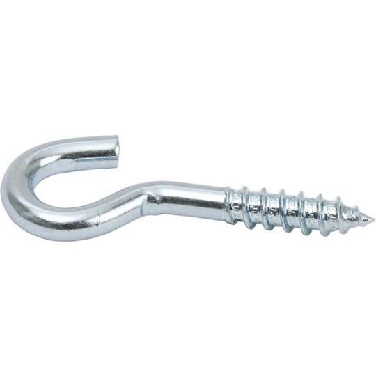 Gelia 100000193 Takkrok trägänga, utan fläns, 2-pack 50 mm