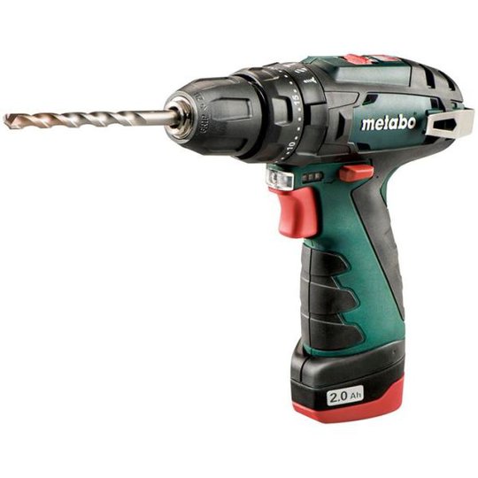Metabo PowerMaxx SB Basic Slagborrmaskin med 2,0Ah batterier och laddare