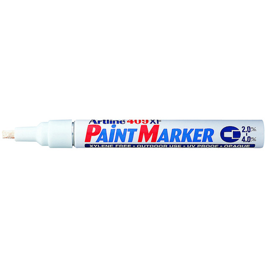 MÄRKPENNA ARTLINE 409 VIT HEAVY DUTY | Beijerbygg Byggmaterial