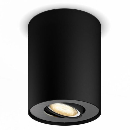 Philips Hue Pillar Spotlight 5W LED, GU10 Svart