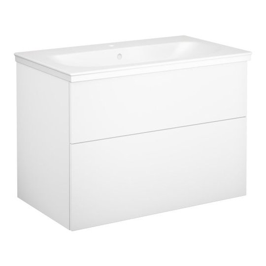Gustavsberg Artic Kommodpaket slät, vit, 80 cm