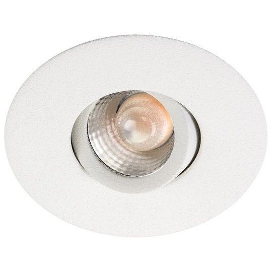 SG Armaturen Nano Downlight 4 W, mediumstrålande, vit 2700 K