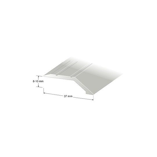 NIVÅLIST 8-10MM SILVER 100CM | Beijerbygg Byggmaterial