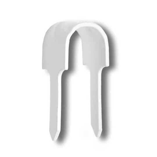 Norwesco 750030 Klammer 12 mm, för data-och telekabel 250-pack