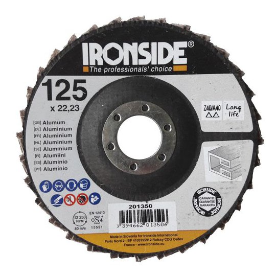 Ironside 201350 Lamellrondell aluminium Z40