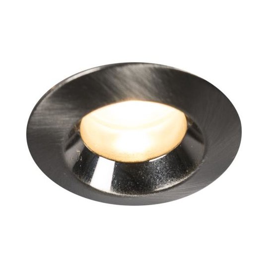 Hide-a-Lite Core Smart Downlight 45°, rostfritt stål 2700 K
