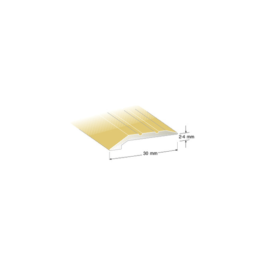 NIVÅLIST 2-4MM GULD 200CM | Beijerbygg Byggmaterial