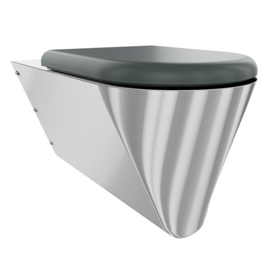 Franke Campus CMPX594G Toalettstol rullstolsanpassad Med grå sits