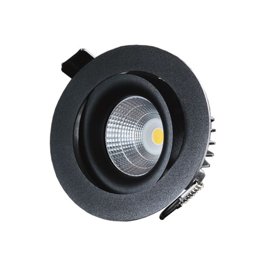 Designlight P-1602527B Downlight 7W, svart
