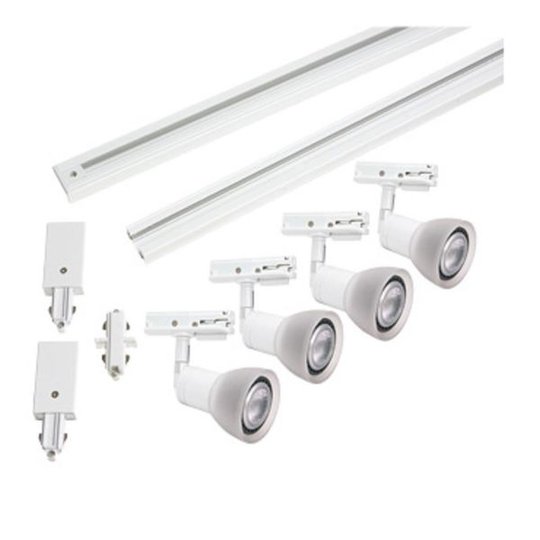Vinga Ljus Spotline Spotlightset 4 x 4 W, dimbar
