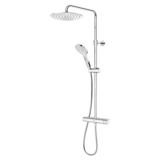 Gustavsberg GB41208430 Takdusch 160 c/c, rund Krom