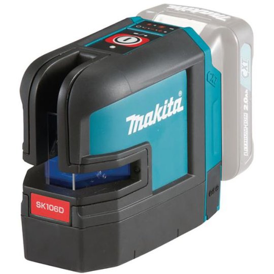 Makita SK106DZ Korslaser röd, utan batteri och laddare