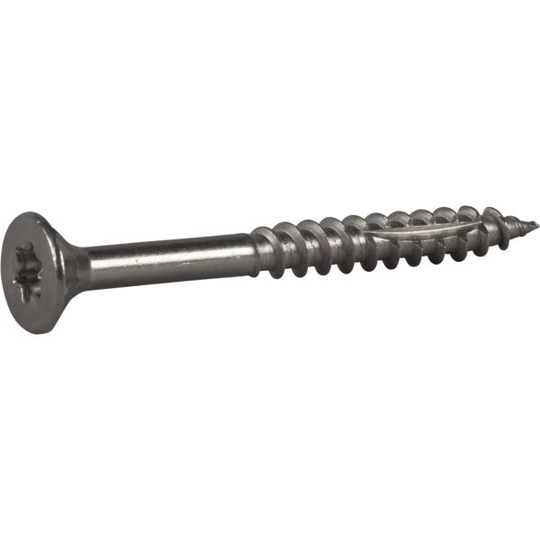 ESSVE ESSDRIVE Träskruv 6 mm Ø, försänkt, A2 50 mm, 200-pack