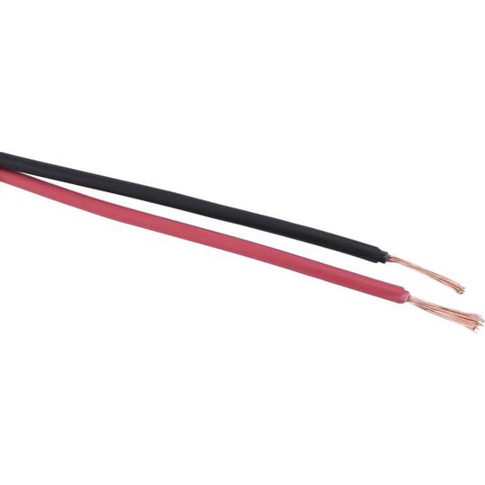 Gelia 4048914032 LED-kabel RQ, 2x0.75, svart/röd