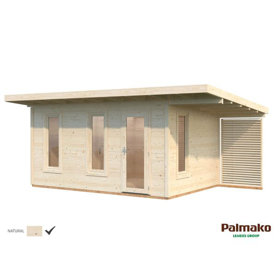 Palmako Grace Fritidshus 13,4+4,1 m²/inv. 12,4 m², obehandlad