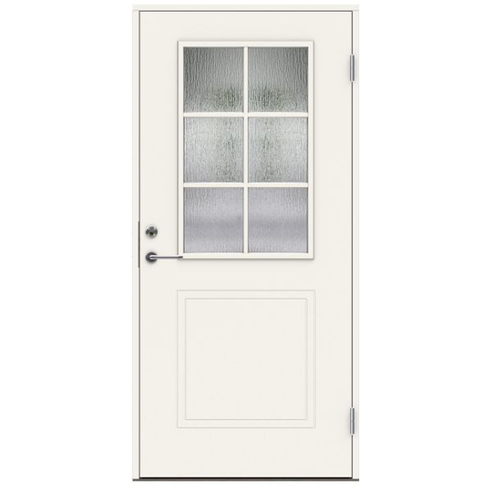 Swedoor P-400 Ytterdörr vit (S 0502-Y) 1880x888 mm