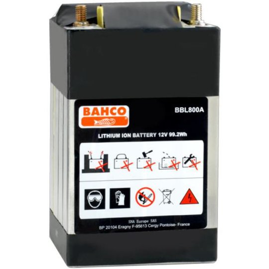 Bahco BBL800A Starthjälpbatteri 8 A, 12 V
