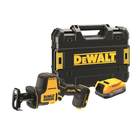 Dewalt DCS369E1T-XJ Tigersåg med batteri, utan laddare