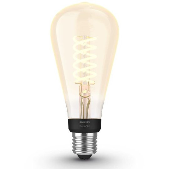 Philips Hue White LED-lampa 7W, ST72, E27