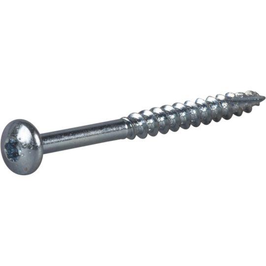TRÄSKRUV ESSDRIVE KULLRIG SKALLE FZB 3,5X40MM | Beijerbygg Byggmaterial