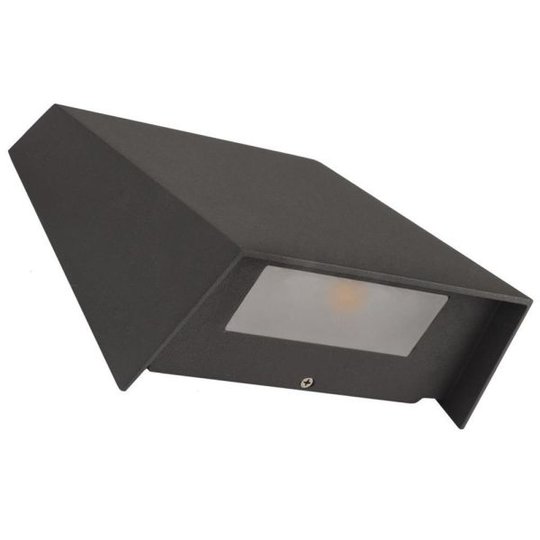Hide-a-Lite Edge XL Väggarmatur 3000K, 660 lm, 160, 12,5W, IP65 Antracit