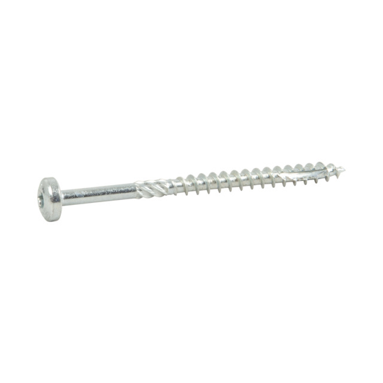 TRÄSKRUV ESSDRIVE KULLRIG SKALLE FZB 5X70MM | Beijerbygg Byggmaterial