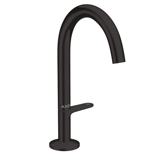 Hansgrohe Axor One Tvättställsblandare push-open ventil Mattsvart