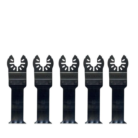 Dewalt DT20724-QZ Sågblad 14 TPI, till multiverktyg, 5-pack