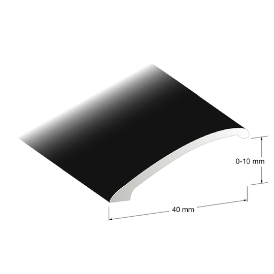 NIVÅLIST 0-15 MM SVARTEL 200CM | Beijerbygg Byggmaterial