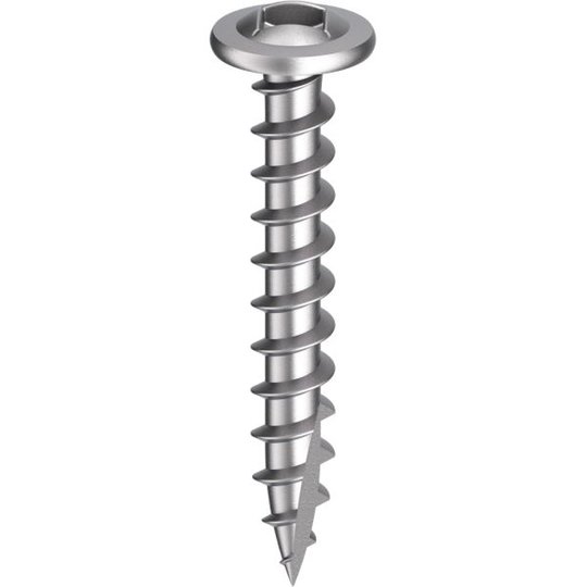 Ejot 903142 Rännkroksskruv fyrkantsgrepp, 4,8 x 30 mm, 250-pack