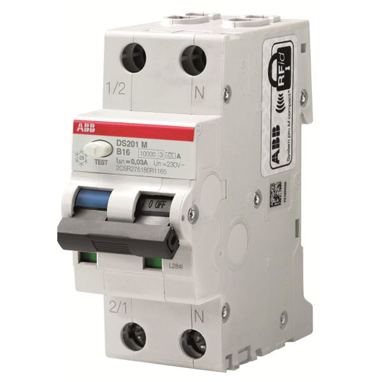 ABB 2CSR275180R3135 Personskyddsautomat 10kA, B-karakteristik, typ A DS201M M B13 A300