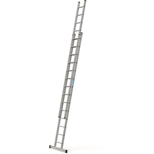 Zarges Everest 2E Utskjutsstege 2-delad 2x14 stegpinnar, längd 7,21 m