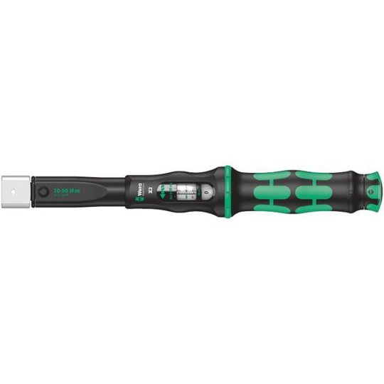 Wera Click-Torque X 2 Momentnyckel för insatsverktyg, 9x12 mm 10-50 Nm