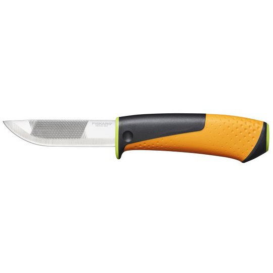 Fiskars 1023619 Grovkniv inbyggd slip