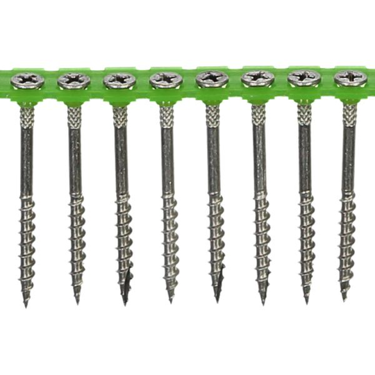 ESSVE 601342 Trallskruv 4,2 mm Ø, bandad, PH2, A4, 1000-pack 42 mm