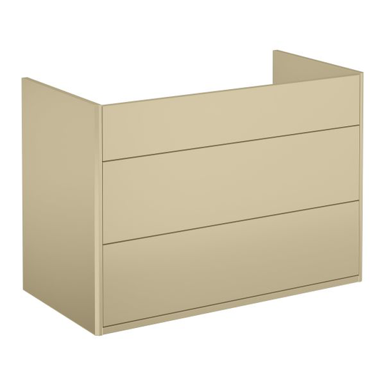 Gustavsberg GB71GCVU80BB00 Tvättställsskåp beige, 55 cm 55x80 cm
