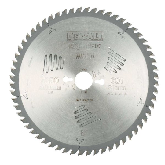 Dewalt DT4351-QZ Sågklinga 250 x 30 mm, 60T