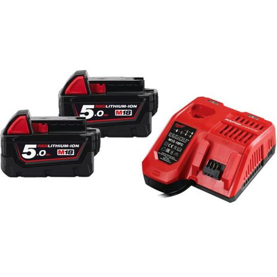Milwaukee M18 NRG-502 Laddpaket