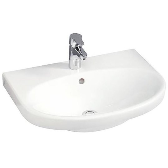 Gustavsberg Nautic 5556 Handfat för bult/konsolmontage, 56 cm