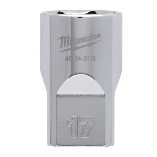 Milwaukee 4932480015 Hylsa 1/2", kort 17 mm