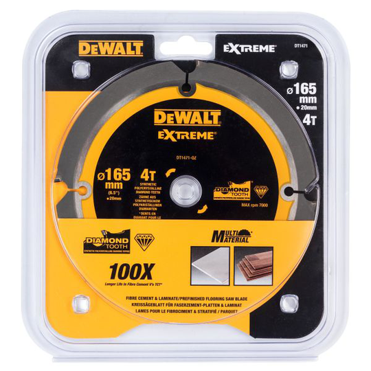 Dewalt DT1471-QZ Diamantkapskiva 165 x 20 mm, 4T