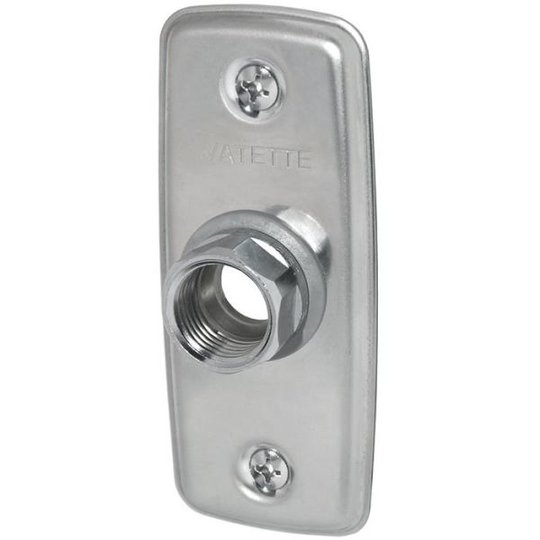 Vatette 8550613 Väggbricka 1-håls, 15 mm
