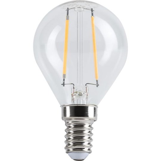 Gelia Retro LED-lampa E14-sockel, 2-pack E14-sockel