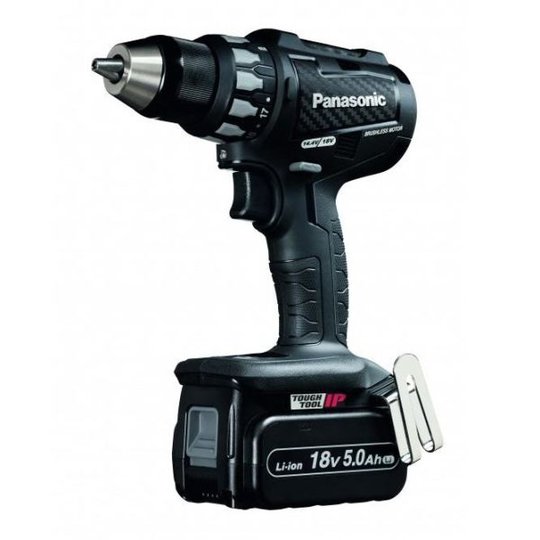 Panasonic EY74A2LJ2G32 Borrskruvdragare med 5,0Ah batterier och laddare
