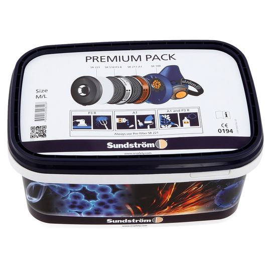HALVMASK PREMIUM PACK SR 100 SUNDSTRÖM | Beijerbygg Byggmaterial