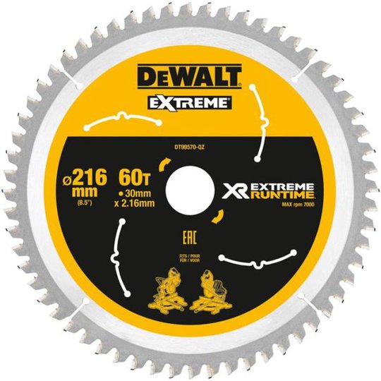 Dewalt DT99570 Sågklinga 60T